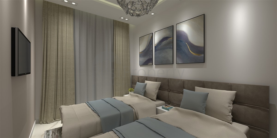 بالاقساط دون فوائد - شقق قيد الانشاء - في مهموتلار / الانيا 