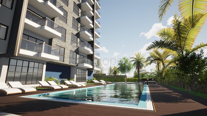 بالاقساط دون فوائد - شقق قيد الانشاء - في مهموتلار / الانيا 