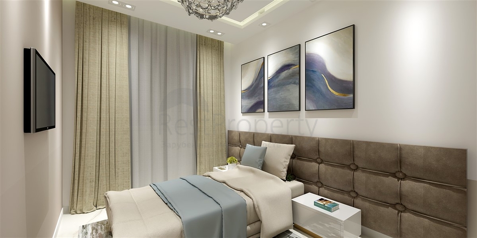 بالاقساط دون فوائد - شقق قيد الانشاء - في مهموتلار / الانيا 