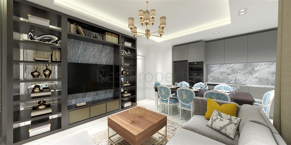 بالاقساط دون فوائد - شقق قيد الانشاء - في مهموتلار / الانيا 