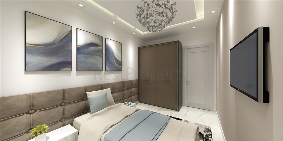 بالاقساط دون فوائد - شقق قيد الانشاء - في مهموتلار / الانيا 