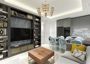 بالاقساط دون فوائد - شقق قيد الانشاء - في مهموتلار / الانيا 