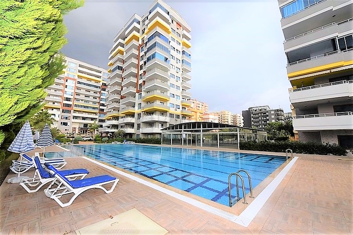 اول صف على البحر - شقق 2 غرفة وصالة - ضمن مجمع سكني حديث 2019 - في مهموتلار / الانيا 