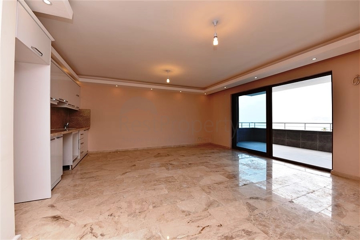 اول صف على البحر - شقق 2 غرفة وصالة - ضمن مجمع سكني حديث 2019 - في مهموتلار / الانيا 