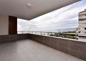 اول صف على البحر - شقق 2 غرفة وصالة - ضمن مجمع سكني حديث 2019 - في مهموتلار / الانيا 