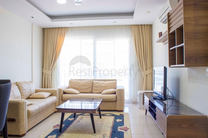 ضمن مجمع 5 نجوم -شقة غرفة وصالة مفروشة - في منطقة اوبا المركزية / الانيا 