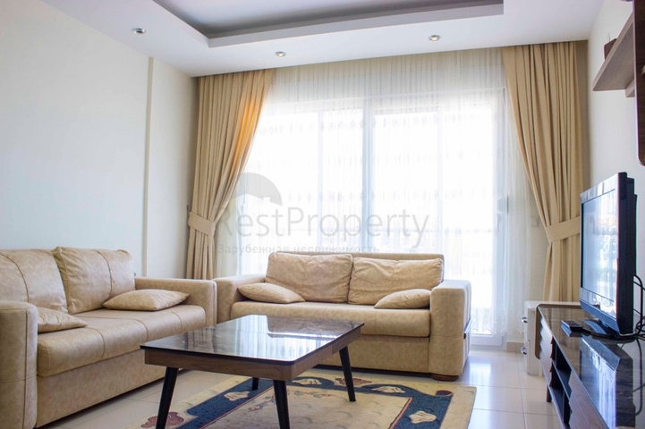 ضمن مجمع 5 نجوم -شقة غرفة وصالة مفروشة - في منطقة اوبا المركزية / الانيا 