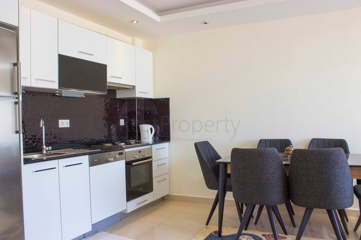 ضمن مجمع 5 نجوم -شقة غرفة وصالة مفروشة - في منطقة اوبا المركزية / الانيا 