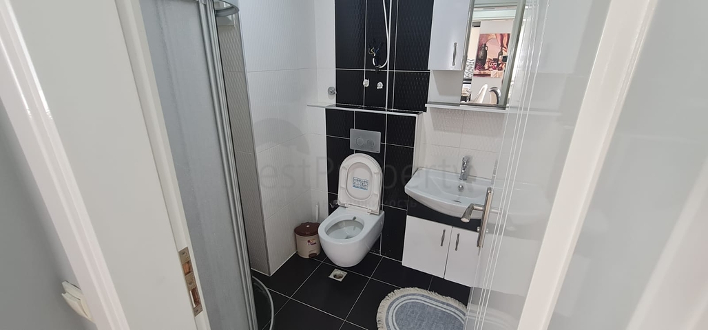 شقة غرفة وصالة - مفروشة - طابق مرتفع - ضمن مجمع - في مهموتلار / الانيا 