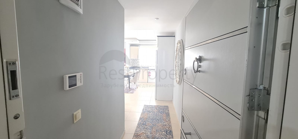 شقة غرفة وصالة - مفروشة - طابق مرتفع - ضمن مجمع - في مهموتلار / الانيا 