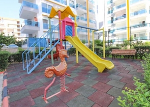 شقة غرفة وصالة - مفروشة - طابق مرتفع - ضمن مجمع - في مهموتلار / الانيا 