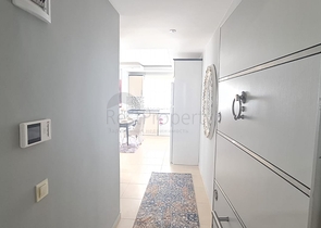 شقة غرفة وصالة - مفروشة - طابق مرتفع - ضمن مجمع - في مهموتلار / الانيا 