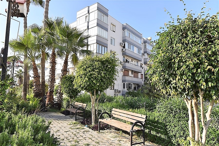 على البحر مباشرة وفي مركز الانيا - شقة 3 غرف وصالة - مناسبة كاستثمار ناجح . 