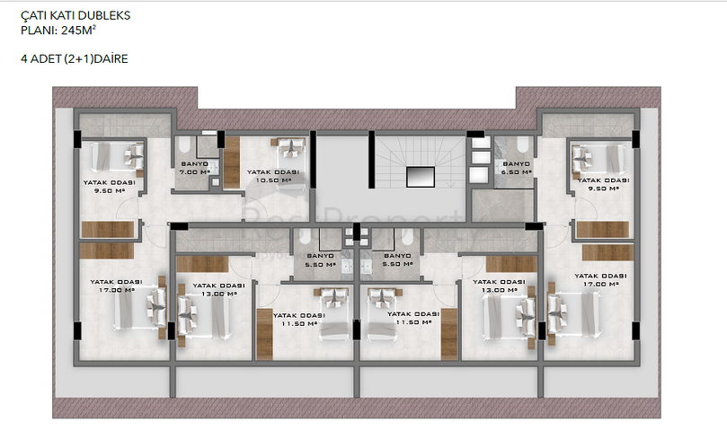 بالاقساط دون فائدة - شقق في منطقة اوبا المركزية / الانيا 