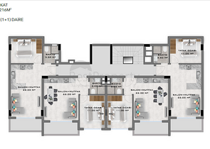 بالاقساط دون فائدة - شقق في منطقة اوبا المركزية / الانيا 