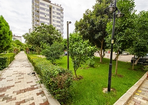 شقة واسعة 4 + 1 مطلة على البحر في أنطاليا