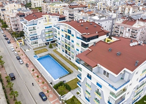 بنتهاوس 3 + 1 مع أثاث على مسافة قريبة من البحر