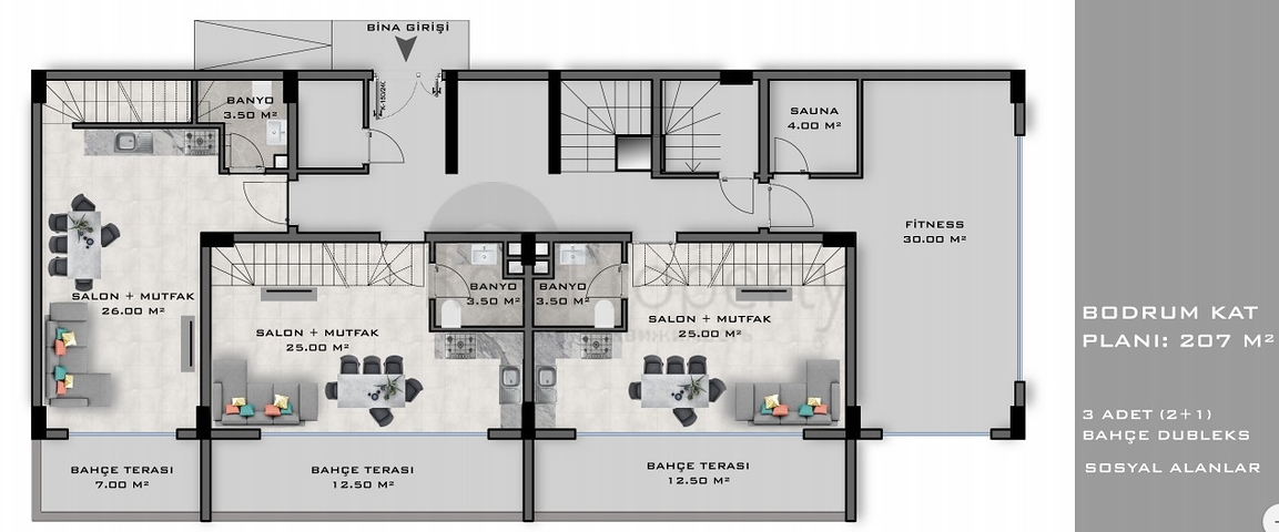 اسعار مناسبة - شقق بالاقساط في منطقة اوبا المركزية / الانيا 