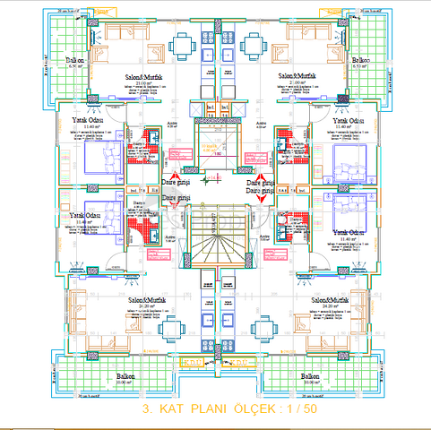 مناسب للاستثمار - مجمع سكني قيد الانشاء في كارجي جاك / الانيا 