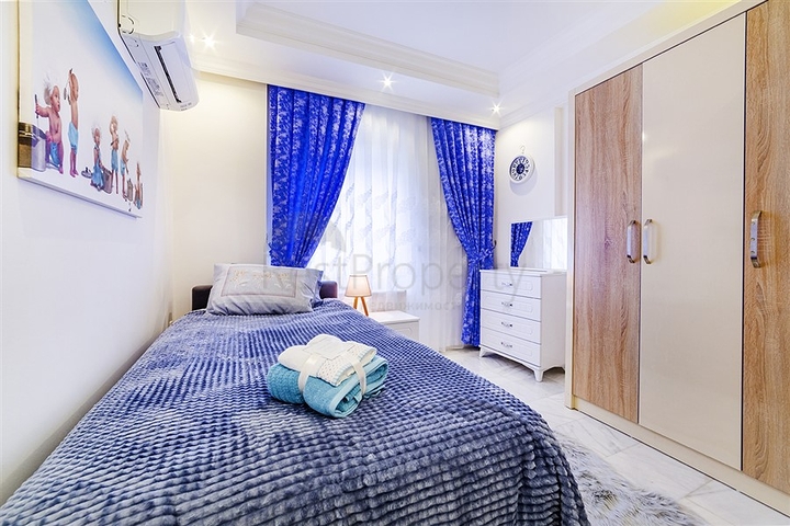 انيقة وذات موقع مميز قريب من البحر والخدمات - شقة لك ولعائلتك - 3 غرف وصالة مع الاثاث- مهموتلار / الانيا 