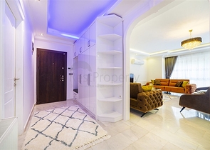 انيقة وذات موقع مميز قريب من البحر والخدمات - شقة لك ولعائلتك - 3 غرف وصالة مع الاثاث- مهموتلار / الانيا 