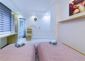 انيقة وذات موقع مميز قريب من البحر والخدمات - شقة لك ولعائلتك - 3 غرف وصالة مع الاثاث- مهموتلار / الانيا 