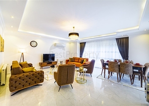 انيقة وذات موقع مميز قريب من البحر والخدمات - شقة لك ولعائلتك - 3 غرف وصالة مع الاثاث- مهموتلار / الانيا 