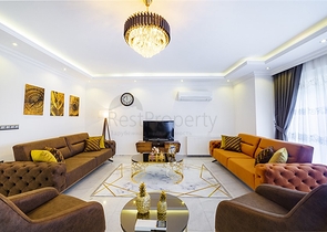 انيقة وذات موقع مميز قريب من البحر والخدمات - شقة لك ولعائلتك - 3 غرف وصالة مع الاثاث- مهموتلار / الانيا 