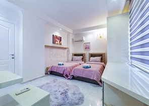 انيقة وذات موقع مميز قريب من البحر والخدمات - شقة لك ولعائلتك - 3 غرف وصالة مع الاثاث- مهموتلار / الانيا 