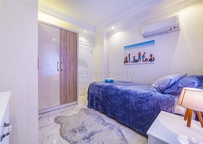 انيقة وذات موقع مميز قريب من البحر والخدمات - شقة لك ولعائلتك - 3 غرف وصالة مع الاثاث- مهموتلار / الانيا 