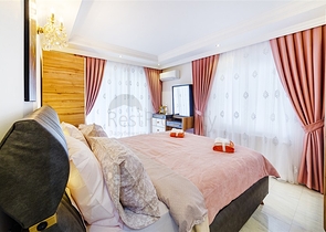 انيقة وذات موقع مميز قريب من البحر والخدمات - شقة لك ولعائلتك - 3 غرف وصالة مع الاثاث- مهموتلار / الانيا 