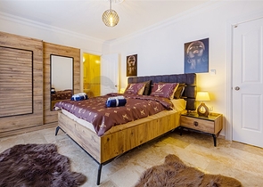 طابق مرتفع - شقة 2 غرفة وصالة - اثاث حديث - في مهموتلار / الانيا 