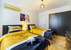 طابق مرتفع - شقة 2 غرفة وصالة - اثاث حديث - في مهموتلار / الانيا 