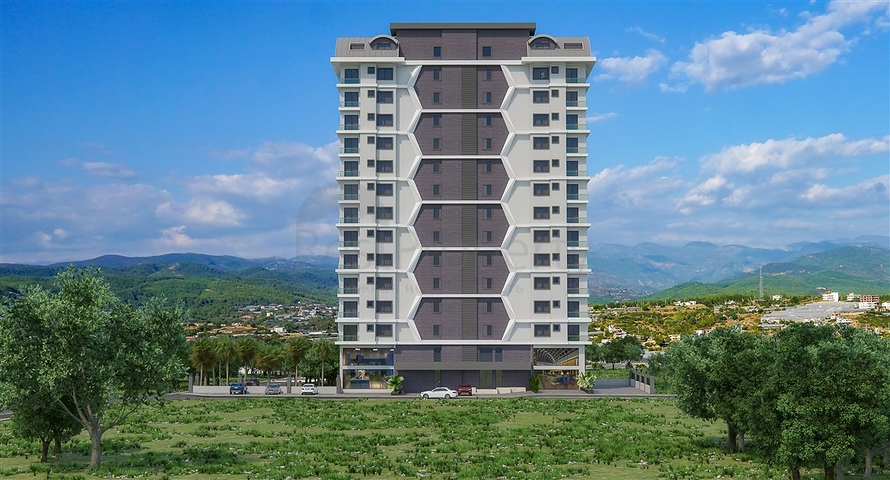 استثمر الان - تملك منزل احلامك في الانيا - بالاقساط - مجمع قيد الانشاء في مهموتلار 