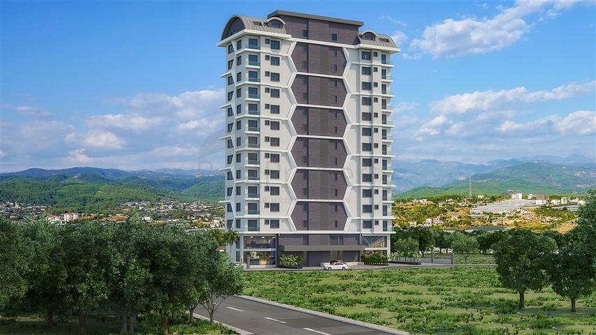 استثمر الان - تملك منزل احلامك في الانيا - بالاقساط - مجمع قيد الانشاء في مهموتلار 