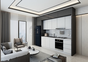 استثمر الان - تملك منزل احلامك في الانيا - بالاقساط - مجمع قيد الانشاء في مهموتلار 