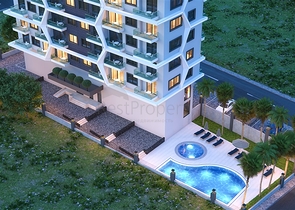 استثمر الان - تملك منزل احلامك في الانيا - بالاقساط - مجمع قيد الانشاء في مهموتلار 