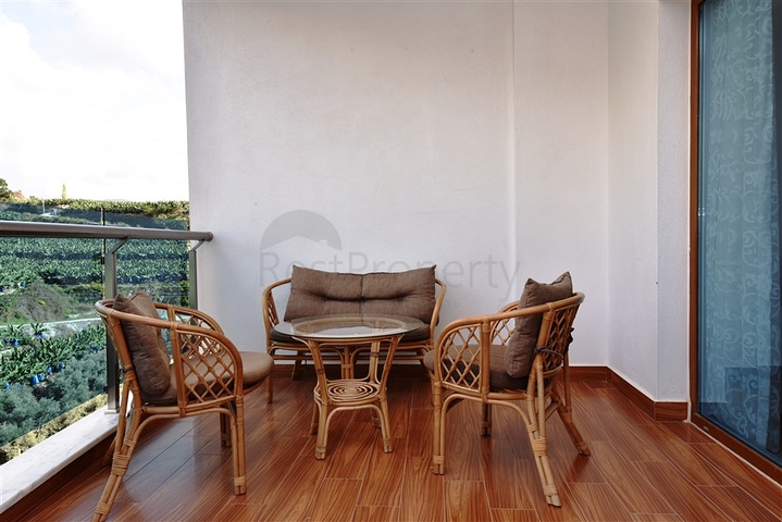 اسكن ضمن مجمع فاخر - شقة مؤثثة تصميم 1+1 - في مهموتلار /الانيا 