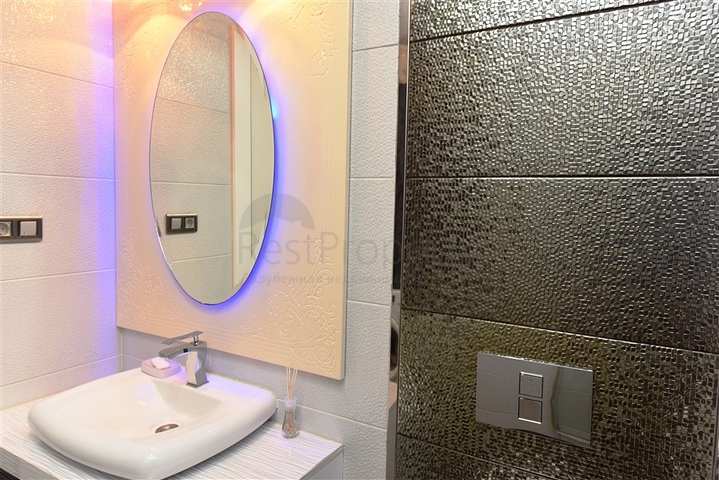 اسكن ضمن مجمع فاخر - شقة مؤثثة تصميم 1+1 - في مهموتلار /الانيا 