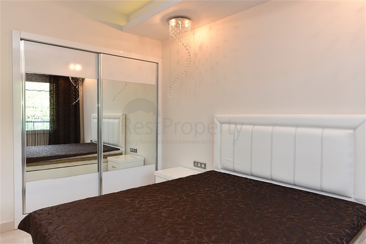 اسكن ضمن مجمع فاخر - شقة مؤثثة تصميم 1+1 - في مهموتلار /الانيا 