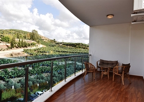 اسكن ضمن مجمع فاخر - شقة مؤثثة تصميم 1+1 - في مهموتلار /الانيا 