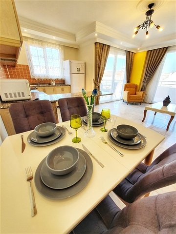 منزل العائلة - شقة 2 غرفة وصالة - مفروشة - في منطقة اوبا المركزية / الانيا 