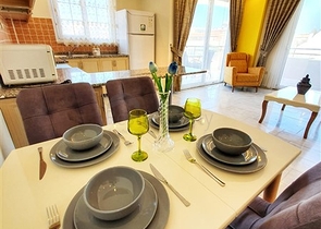 منزل العائلة - شقة 2 غرفة وصالة - مفروشة - في منطقة اوبا المركزية / الانيا 