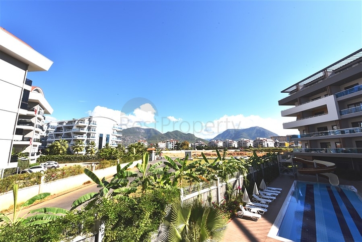 ضمن مجمع فاخر في منطقة مركزية - شقة غرفتين وصالة - اوبا / الانيا 