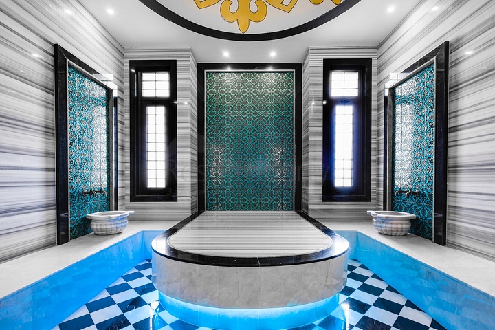 ضمن مجمع فاخر في منطقة مركزية - شقة غرفتين وصالة - اوبا / الانيا 