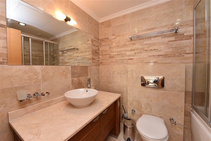 استمتع بخدمات الفندق 5 نجوم - شقة 3 غرف نوم وصالة -اطلالة بحر - في كارجي جاك / الانيا 