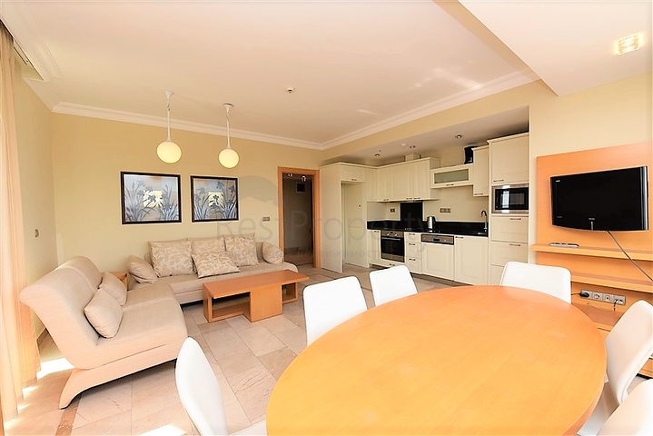 استمتع بخدمات الفندق 5 نجوم - شقة 3 غرف نوم وصالة -اطلالة بحر - في كارجي جاك / الانيا 