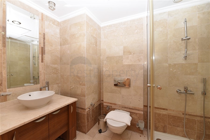 استمتع بخدمات الفندق 5 نجوم - شقة 3 غرف نوم وصالة -اطلالة بحر - في كارجي جاك / الانيا 