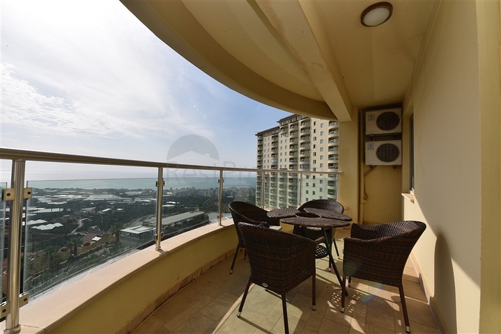 استمتع بخدمات الفندق 5 نجوم - شقة 3 غرف نوم وصالة -اطلالة بحر - في كارجي جاك / الانيا 