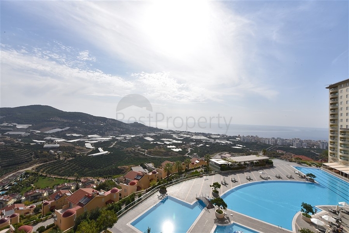 استمتع بخدمات الفندق 5 نجوم - شقة 3 غرف نوم وصالة -اطلالة بحر - في كارجي جاك / الانيا 